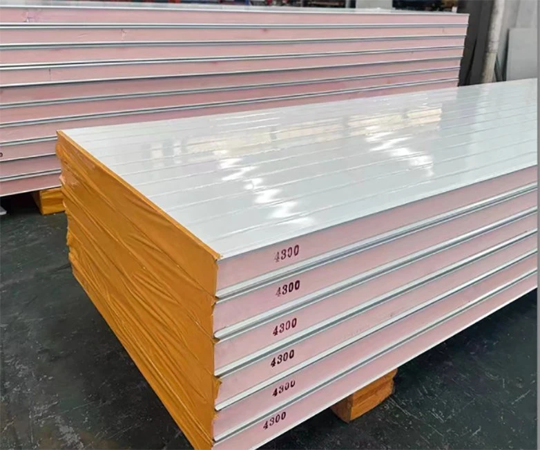 Easy Installation Purification Phenolic Foam Sandwich Panel Fireproof Insulation Compact Laminate PF Wall Borads for Roof Partition Clean Room Warehouse Office